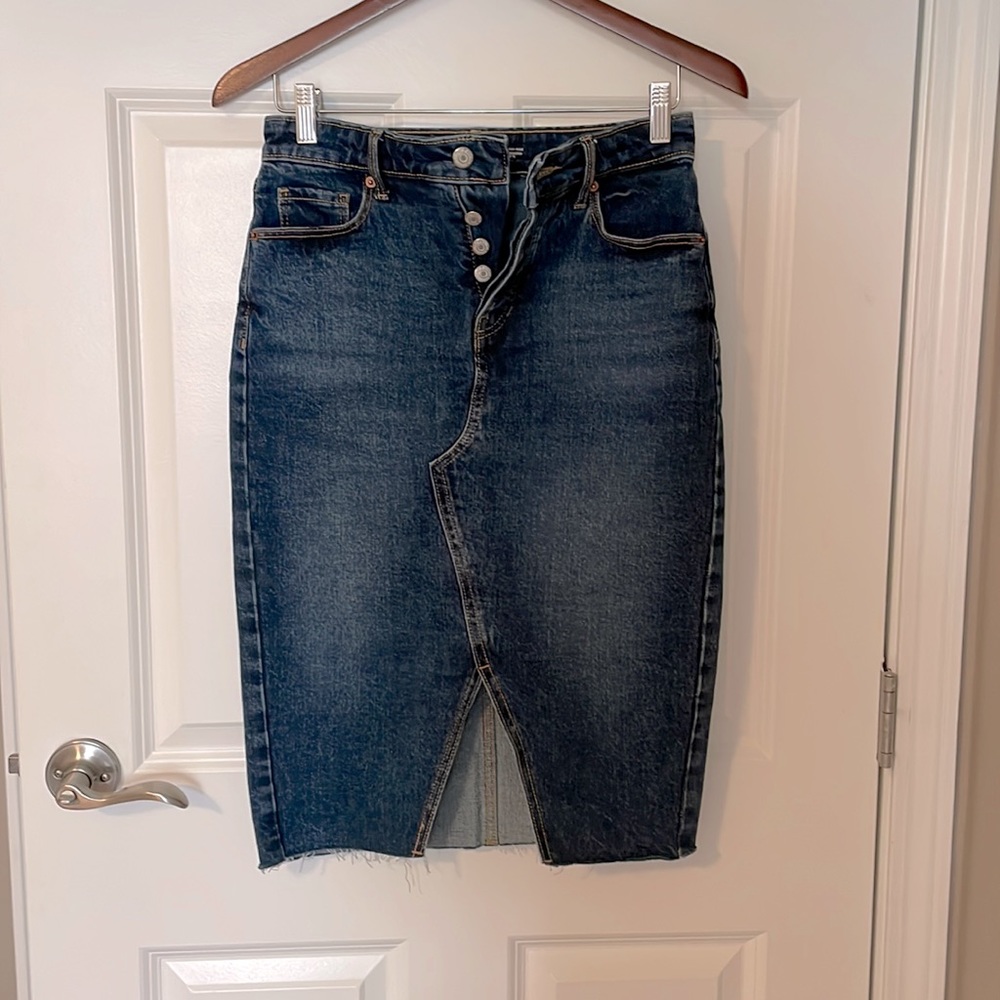 Denim skirt